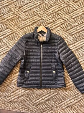 Burberry Black Quilted Puffer Jacket